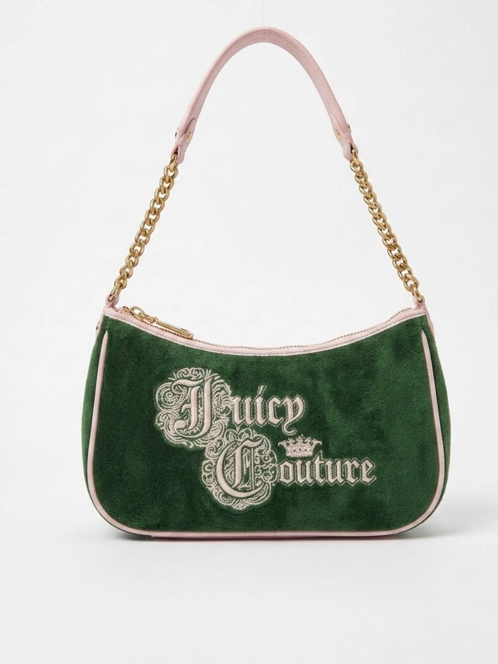 Y2K Juicy Couture Green Shoulder Bag